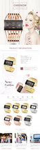 Load image into Gallery viewer, CANSNOW Womens Luxury Rose Gold Bangle Bracelet Watch