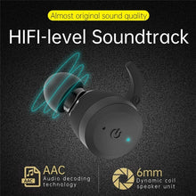 Load image into Gallery viewer, IPX7 20 Hours Play Time Swimming Waterproof  Hooks Stereo Earbuds