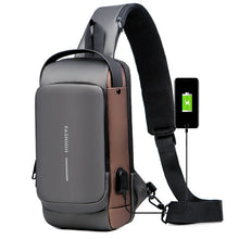 Load image into Gallery viewer, Waterproof USB Anti-Theft Crossbody Shoulder Bag