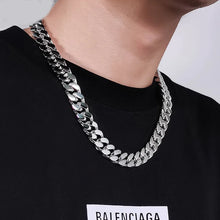 Load image into Gallery viewer, Men's 8MM-14MM Stainless Steel Cuban Chain Necklace