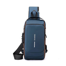 Load image into Gallery viewer, Waterproof USB Anti-Theft Crossbody Shoulder Bag
