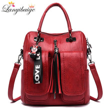 Load image into Gallery viewer, Luxury 3-in-1 Women Vintage Soft Leather Shoulder Bags