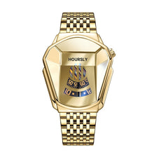 Load image into Gallery viewer, Luxury HOURSLY Men Stainless Steel Watch