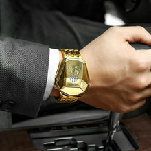Load image into Gallery viewer, Luxury HOURSLY Men Stainless Steel Watch