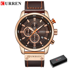 Load image into Gallery viewer, CURREN Fashion Luxury Men Watches