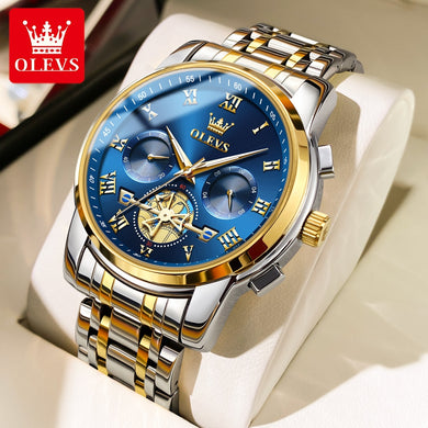 OLEVS Classic Roman Scale Dial Luxury Wrist Watch