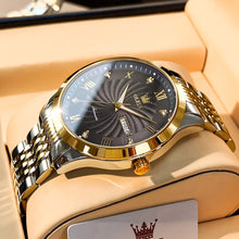 Load image into Gallery viewer, OLEVS Men Mechanical Luxury Stainless Steel Waterproof Watch
