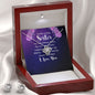 Gift For Sister - Gorgeous Love Knot Earring & Necklace Set