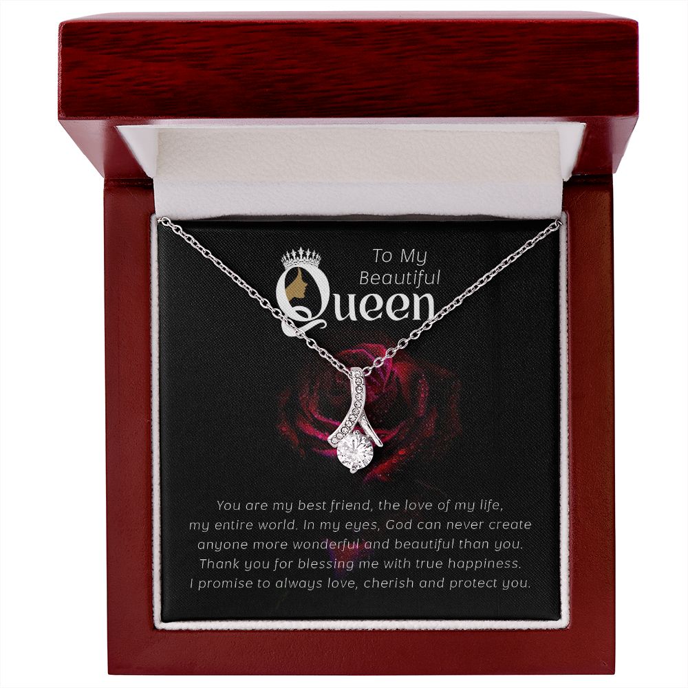 Gift For My Queen -Beautiful! Alluring Beauty Necklace