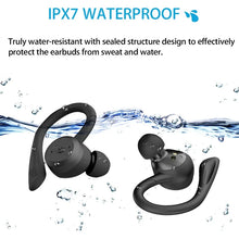 Load image into Gallery viewer, IPX7 20 Hours Play Time Swimming Waterproof  Hooks Stereo Earbuds