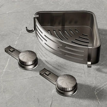 Load image into Gallery viewer, Triangular Space-Saving Suction Cup Bathroom Storage Shelf