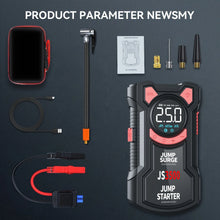 Load image into Gallery viewer, 5-in-1 Jump Starter with Air Pump 3000A