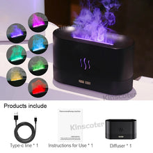 Load image into Gallery viewer, USB-Powered Desktop Aroma Diffuser /Essential Oil Set