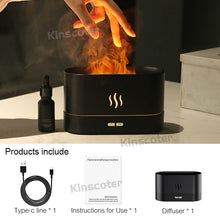Load image into Gallery viewer, USB-Powered Desktop Aroma Diffuser /Essential Oil Set