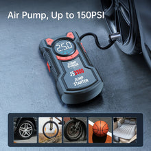 Load image into Gallery viewer, 5-in-1 Jump Starter with Air Pump 3000A