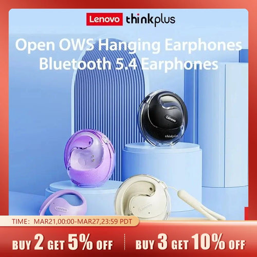 Lenovo Thinkplus X15pro OWS Waterproof  Bluetooth Wireless  Earphone