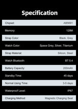 Load image into Gallery viewer, New HD Ultra Thin Smart Watch