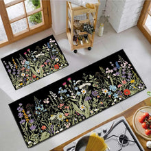 Load image into Gallery viewer, VIKAMA 2-Piece Minimalist Kitchen Rug Set