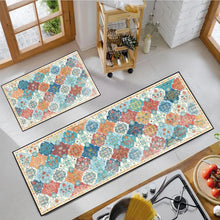 Load image into Gallery viewer, VIKAMA 2-Piece Minimalist Kitchen Rug Set