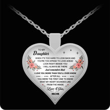 Load image into Gallery viewer, Gift For Daughter - Beautiful! Love Heart Shape Pendant Necklace
