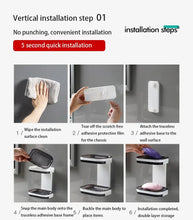 Load image into Gallery viewer, Wall Mounted Signal/Double Layer Soap Rack Shelves