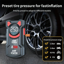 Load image into Gallery viewer, 5-in-1 Jump Starter with Air Pump 3000A