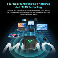Load image into Gallery viewer, 1200Mbps WiFi 6 Repeater 2.4G/5G Extender Signal Booster