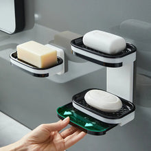 Load image into Gallery viewer, Wall Mounted Signal/Double Layer Soap Rack Shelves