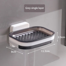Load image into Gallery viewer, Wall Mounted Signal/Double Layer Soap Rack Shelves