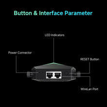 Load image into Gallery viewer, 1200Mbps WiFi 6 Repeater 2.4G/5G Extender Signal Booster
