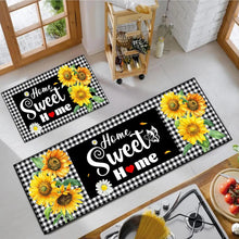 Load image into Gallery viewer, VIKAMA 2-Piece Minimalist Kitchen Rug Set
