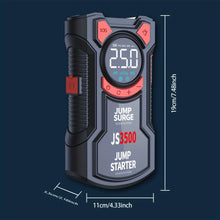Load image into Gallery viewer, 5-in-1 Jump Starter with Air Pump 3000A
