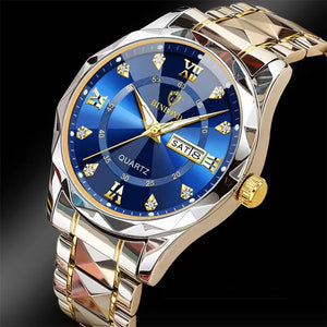 2023 Best Seller's Men's Waterproof Stainless Steel Wristwatch