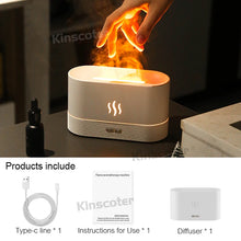 Load image into Gallery viewer, USB-Powered Desktop Aroma Diffuser /Essential Oil Set