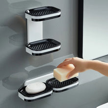 Load image into Gallery viewer, Wall Mounted Signal/Double Layer Soap Rack Shelves