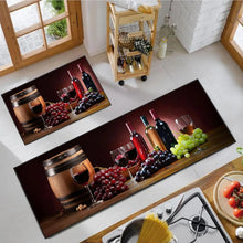 Load image into Gallery viewer, VIKAMA 2-Piece Minimalist Kitchen Rug Set