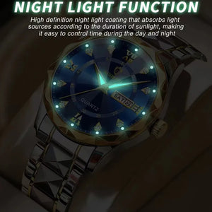 2023 Best Seller's Men's Waterproof Stainless Steel Wristwatch