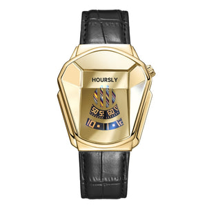 Luxury HOURSLY Men Stainless Steel Watch