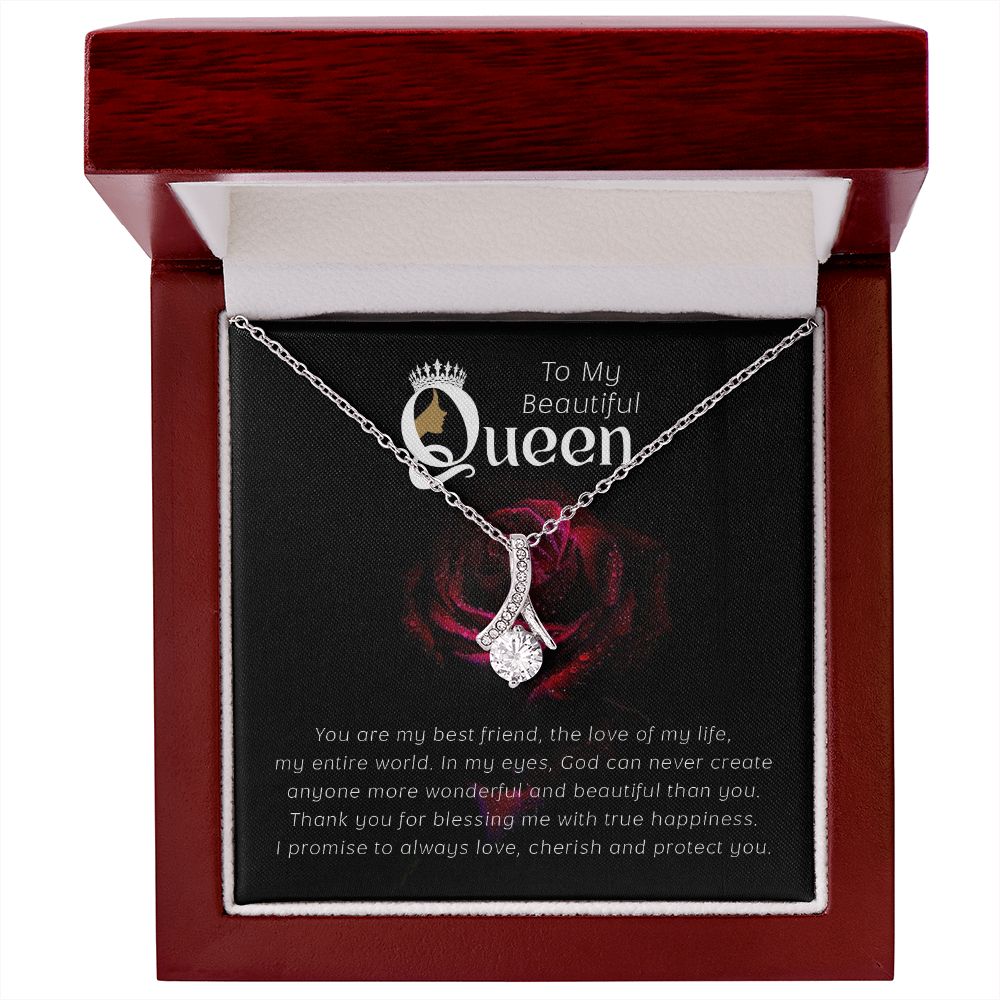 Gift For My Queen -Beautiful!  Alluring Beauty Necklace