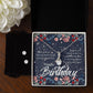 Gift For Her Birthday - Alluring Beauty Necklace and Cubic Zirconia Earring Set